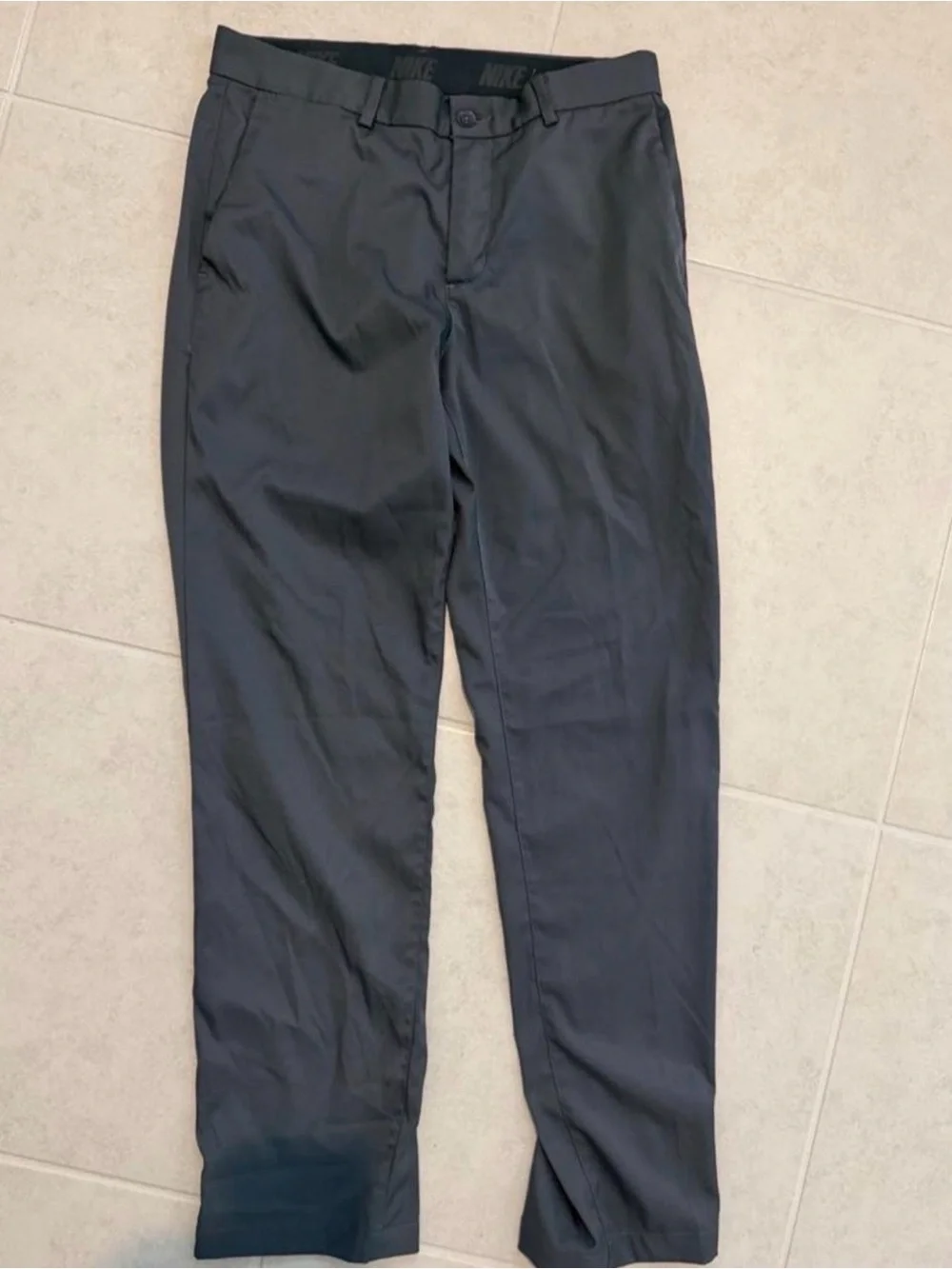 Nike Men's Black Chino-Style Performance Pants